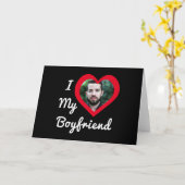 Ik hou van mijn vriend Bae Persoonlijke Aangepaste Kaart (Gele Bloem)