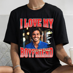 Ik hou van mijn vriend bootleg valentijnsdag rap t-shirt