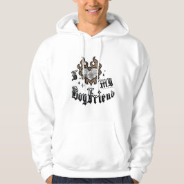 Ik hou van mijn vriend - Cheetah - DingusDesign Hoodie