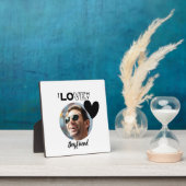 Ik hou van mijn VRIEND Foto Cadeau Echtgenoot Verl Fotoplaat (Insitu)