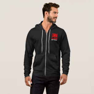 ik hou van mijn vriend hoodie
