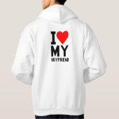Ik hou van mijn VRIEND Hoodie (Achterkant)