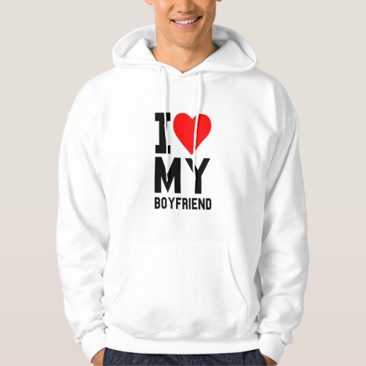 Ik hou van mijn VRIEND Hoodie (Voorkant)