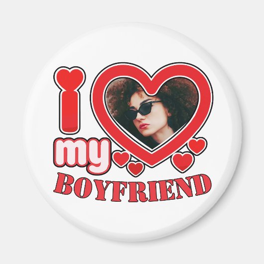 Ik hou van mijn vriend magneet (Voorkant)