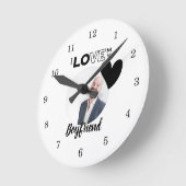 Ik hou van mijn VRIEND Man PAPA Opa Broer Ronde Klok (Hoek)