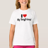 Ik hou van mijn vriend ontwerp t-shirt (Voorkant)