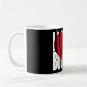 Ik hou van mijn vriend Red Heart Koffiemok (Links)