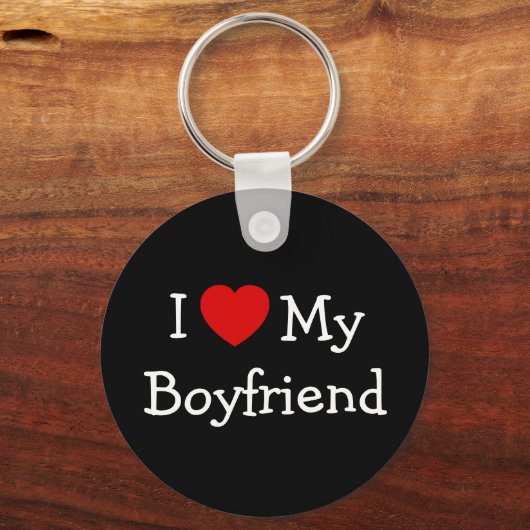 Ik hou van mijn vriend sleutelhanger (Voorkant)