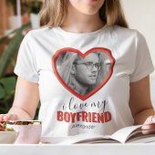 Ik hou van mijn vriend t-shirt