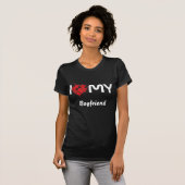 Ik hou van mijn vriend t-shirt (Voorkant volledig)