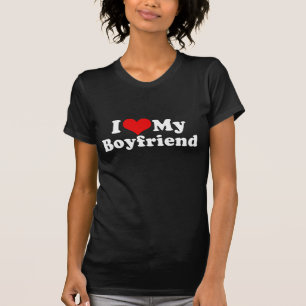Ik hou van mijn vriend Valentijnsdag T-shirt