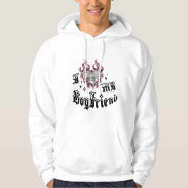 Ik hou van mijn vriend - Zebra - DingusDesign Hoodie