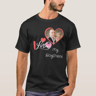 ik hou van mijn vriend zijn overhemd t-shirt