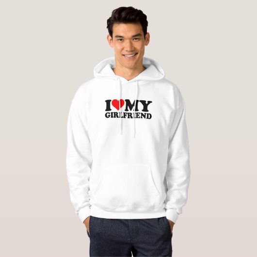 Ik hou van mijn Vriendin 1WH1 Hoodie (Voorkant volledig)