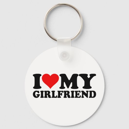Ik hou van mijn Vriendin 1WH1 Sleutelhanger (Voorkant)