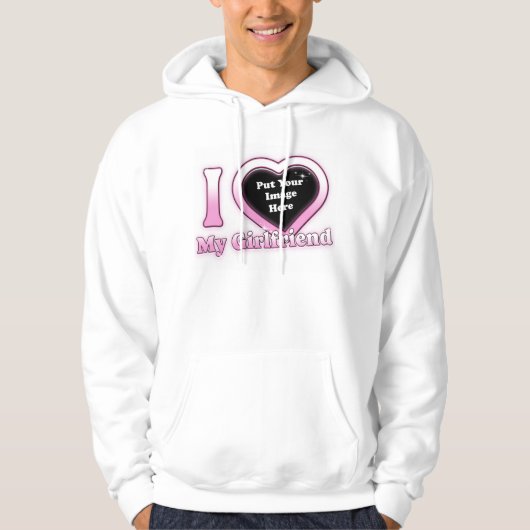 Ik hou van mijn Vriendin 2023 Custom Valentijn T-S Hoodie (Voorkant)
