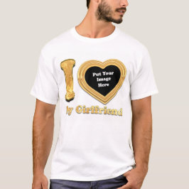 Ik hou van mijn Vriendin 2023 Custom Valentijn T-S T-shirt