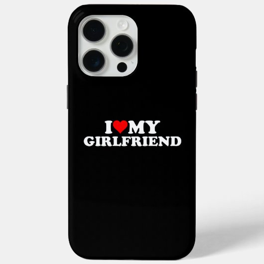 Ik hou van mijn Vriendin 3BK1 Case-Mate iPhone Case (Achterkant)