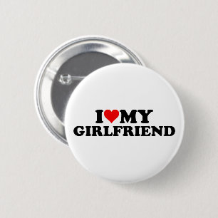 Ik hou van mijn Vriendin 3WH1 Ronde Button 5,7 Cm
