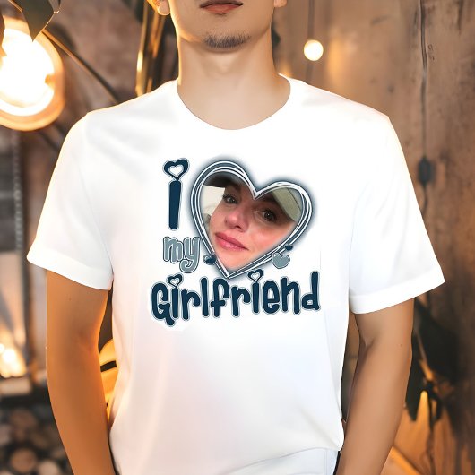 Ik hou van mijn Vriendin, aangepast Shirt