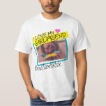 Ik hou van mijn vriendin aangepaste fototekst y2k t-shirt<br><div class="desc">Creëer van je eigen ik hou van de aangepaste tekst van mijn vriendin y2k Colorful T-Shirt met uw persoonlijke handgeschreven tekst en uw adres voor sociale media (instagram, tiktok, pinterest, youtube of een netwerk dat u wilt promoten). Het kleurrijke Vibrant collage Ontwerp, alle grafische ontwerpelementen kunnen in om het even...</div>