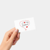 "Ik hou van mijn vriendin" Badge (Handheld)