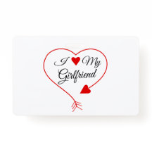 "Ik hou van mijn vriendin"