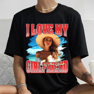 Ik hou van mijn Vriendin bootleg Valentijnsdag rap Tri-Blend Shirt