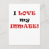 Ik hou van mijn vriendin briefkaart (Voorkant)