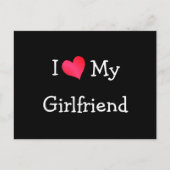 Ik hou van mijn Vriendin Briefkaart (Voorkant)