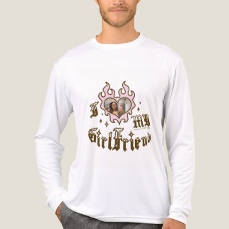 Ik hou van mijn vriendin - Brown - DingusDesign Tri-Blend Shirt