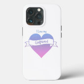 Ik hou van mijn Vriendin Case-Mate iPhone Case (Achterkant)