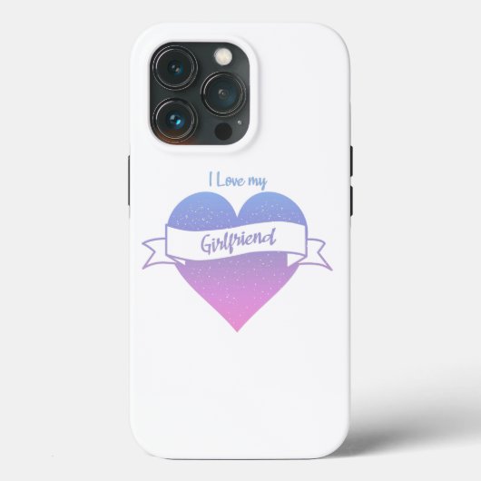 Ik hou van mijn Vriendin Case-Mate iPhone Case (Achterkant)