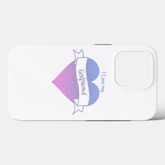 Ik hou van mijn Vriendin Case-Mate iPhone Case (Achterkant (horizontaal))