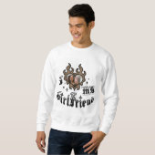 Ik hou van mijn vriendin - Cheetah - DingusDesign Trui (Voorkant volledig)