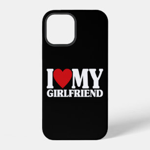 Ik hou van mijn Vriendin - Cute Matching Gift for iPhone 12 Hoesje