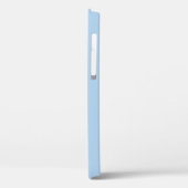 Ik hou van mijn Vriendin Foto Red Heart Light Blue Case-Mate iPhone Case (Achterkant / Links)