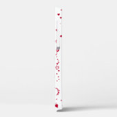 Ik hou van mijn Vriendin Foto Red Hearts Case-Mate iPhone Case (Achterkant / Links)