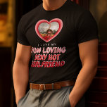 IK HOU VAN MIJN VRIENDIN foto T-shirt<br><div class="desc">Met dit T-shirt 'I love my Vriendin' kun je een paar regels toevoegen om je geweldige vriendin te beschrijven!</div>