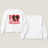 Ik hou van mijn Vriendin gepersonaliseerde foto te (Voorkant /achterkant)