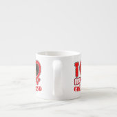 Ik hou van mijn Vriendin gepersonaliseerde foto te Espresso Kop (Achterkant)