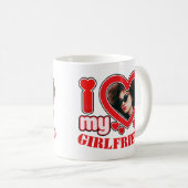 Ik hou van mijn Vriendin gepersonaliseerde foto te Koffiemok (Voorkant rechts)