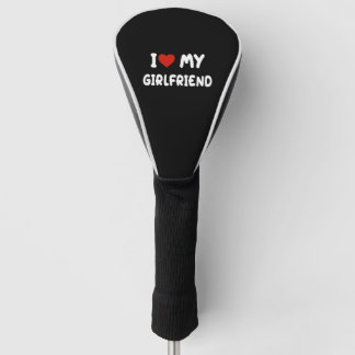 Ik hou van mijn vriendin golfheadcover