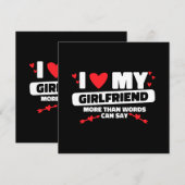 ik hou van mijn vriendin hart (Voorkant / Achterkant)