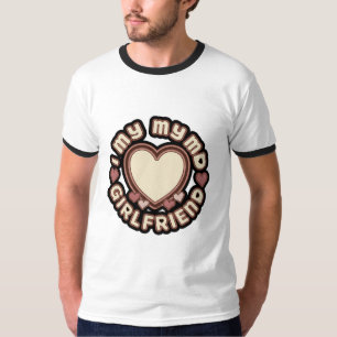 Ik hou van mijn vriendin Hart Frame Shirt