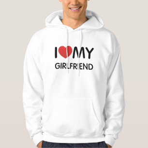 Ik hou van mijn Vriendin. Hoodie