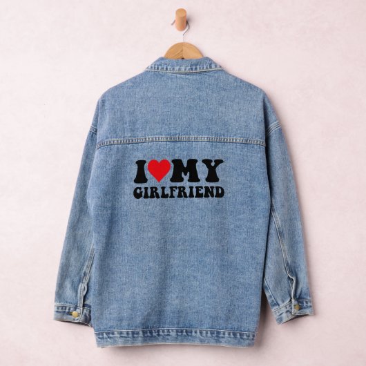 Ik hou van mijn Vriendin, ik hart mijn Vriendin GF Denim Jacket (Hangar)