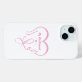Ik hou van mijn vriendin - Ik ♥ Ons Case-Mate iPhone Case (Achterkant (horizontaal))