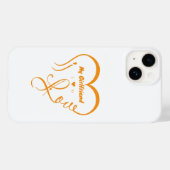 Ik hou van mijn vriendin - Ik ♥ Ons Case-Mate iPhone Case (Achterkant (horizontaal))