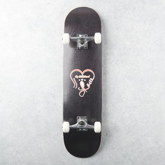 Ik hou van mijn vriendin - Ik ♥ Ons Sticker (Skateboard)
